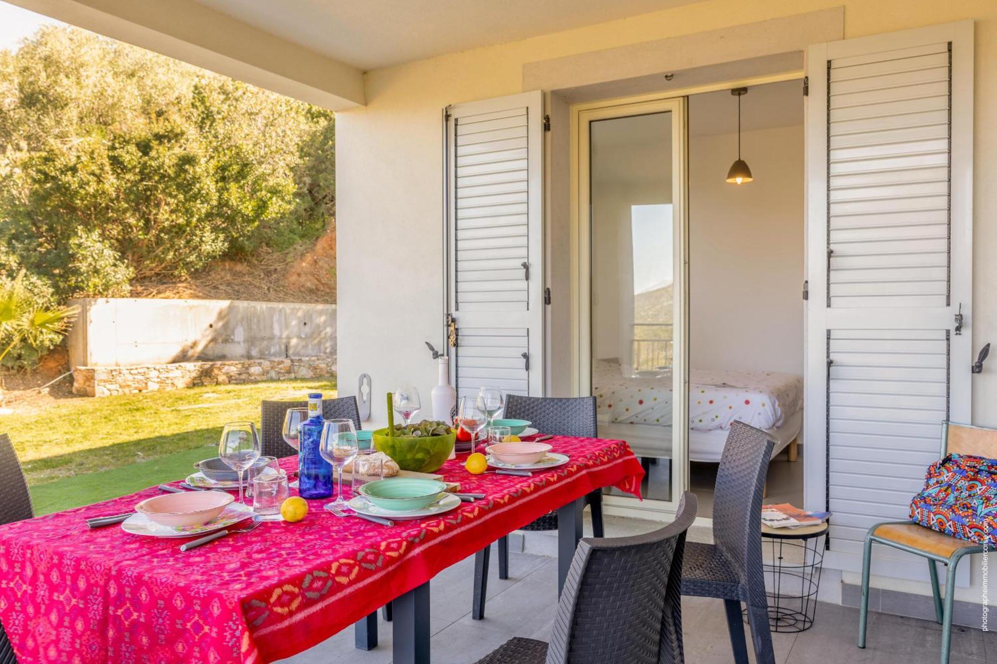 Appartement Vue Mer Fromontica Saint-Florent  Eksteriør bilde